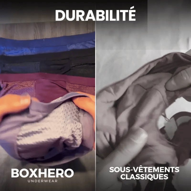 BOXER BOXHERO 1.0 EN FIBRE DE BAMBOU - CONFORT RÉVOLUTIONNÉ TOUT AU LONG DE LA JOURNÉE