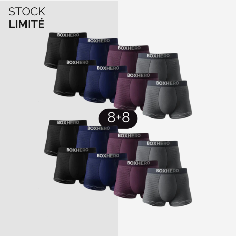PACK DE 16 BOXERS BOXHERO 1.0